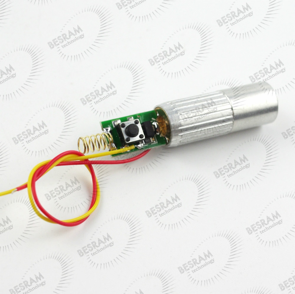 Dia.13mm 30mW 532nm Green Beam Laser Diode Module 3VDC