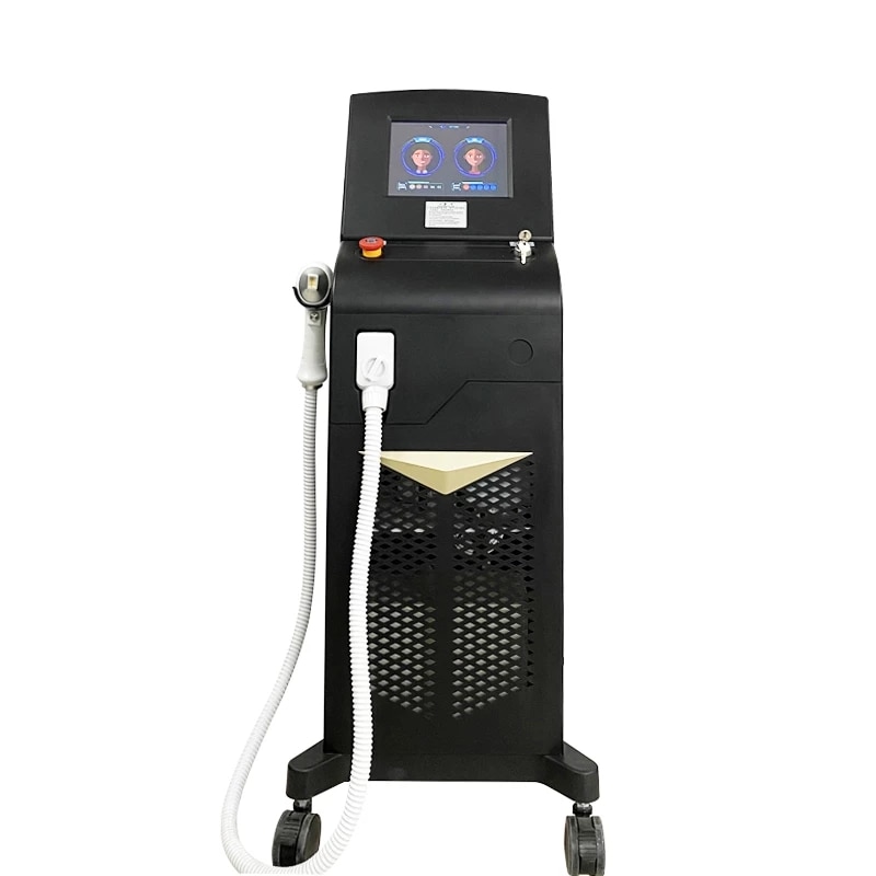 Diode Laser Hair Removal Machine Imported High Power Laser Palladium Bar 1064nm 755nm 808nm Three Wavelength 80Million Epilation