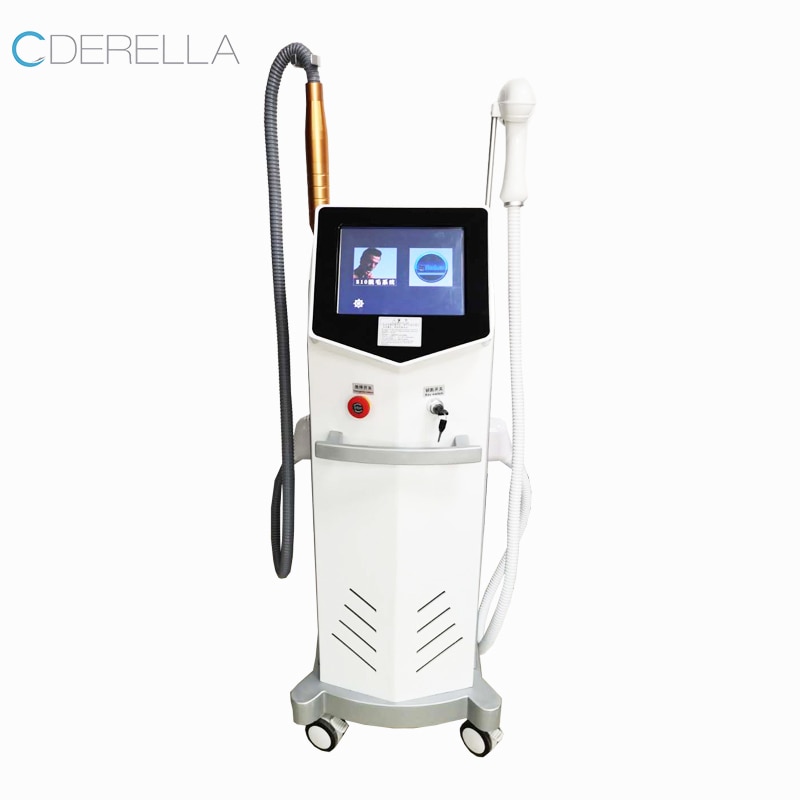 Diode laser Hair Removal Epilator With Picosecond Laser Painless Permanent Hair Remover Tattoo Removal Freckle Treatment Machine