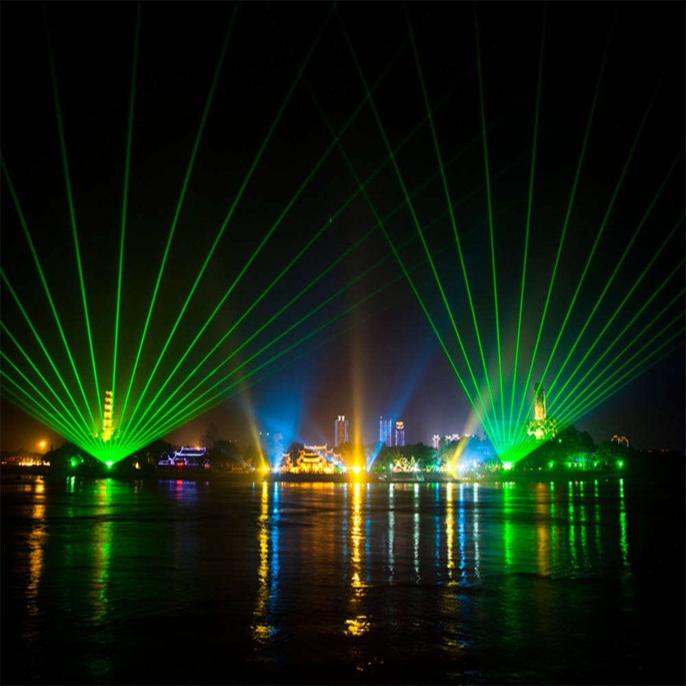 Dmx ILDA control laser 10W RGB High quality pure diode program laser laser systems - Image 4