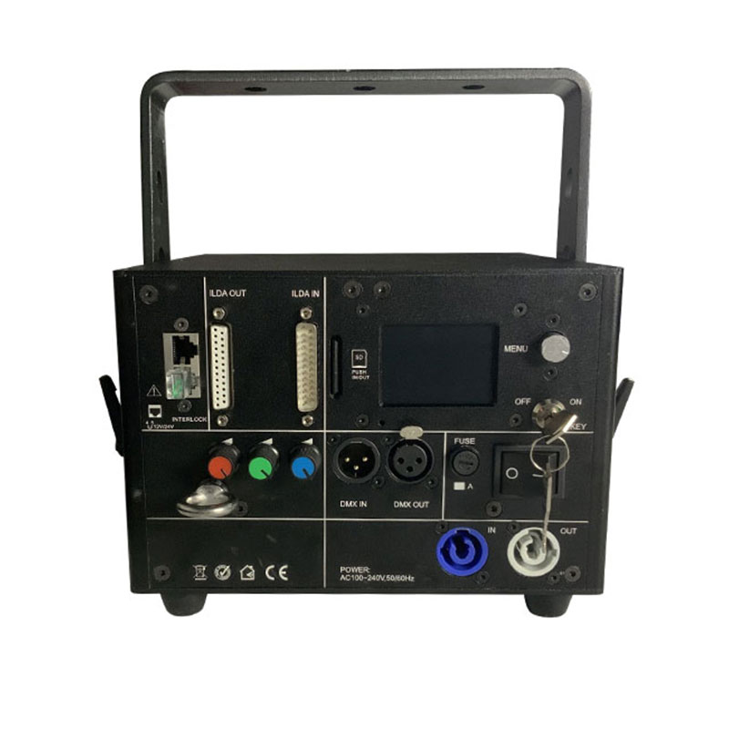 Dmx ILDA control laser 10W RGB High quality pure diode program laser laser systems