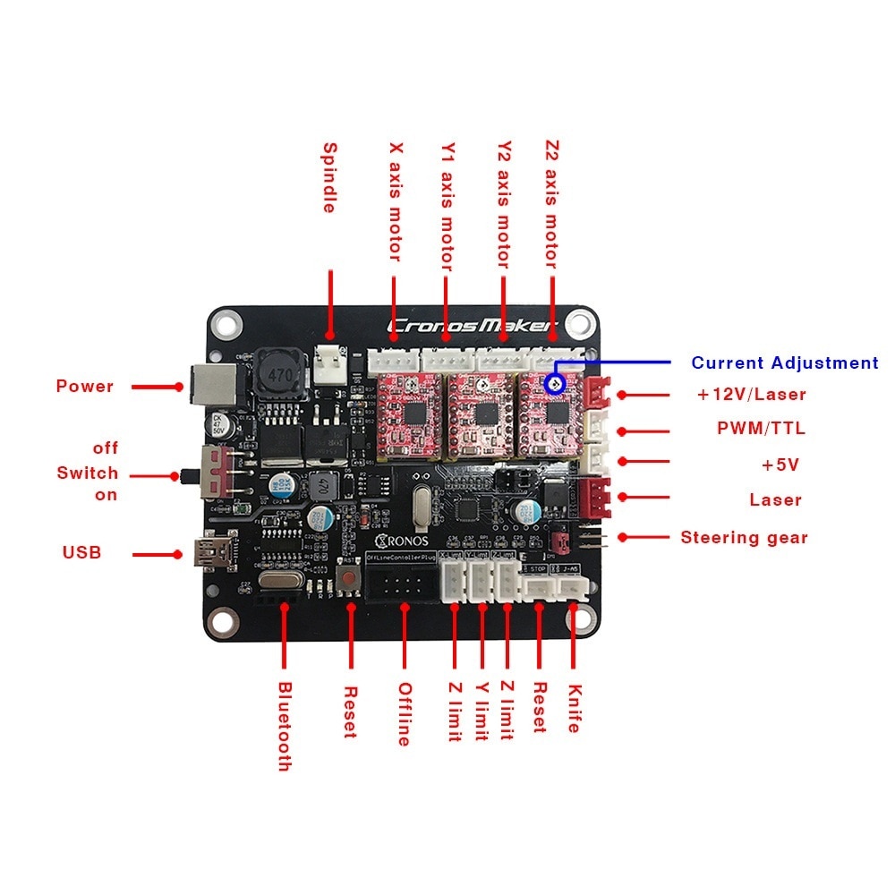 Domestica 7500mw 15000mw Laser Head for CNC3018 CNC2418 CNC1610 Engraving Machine 15W Wood Router Carving Machine PCB Milling - Image 4