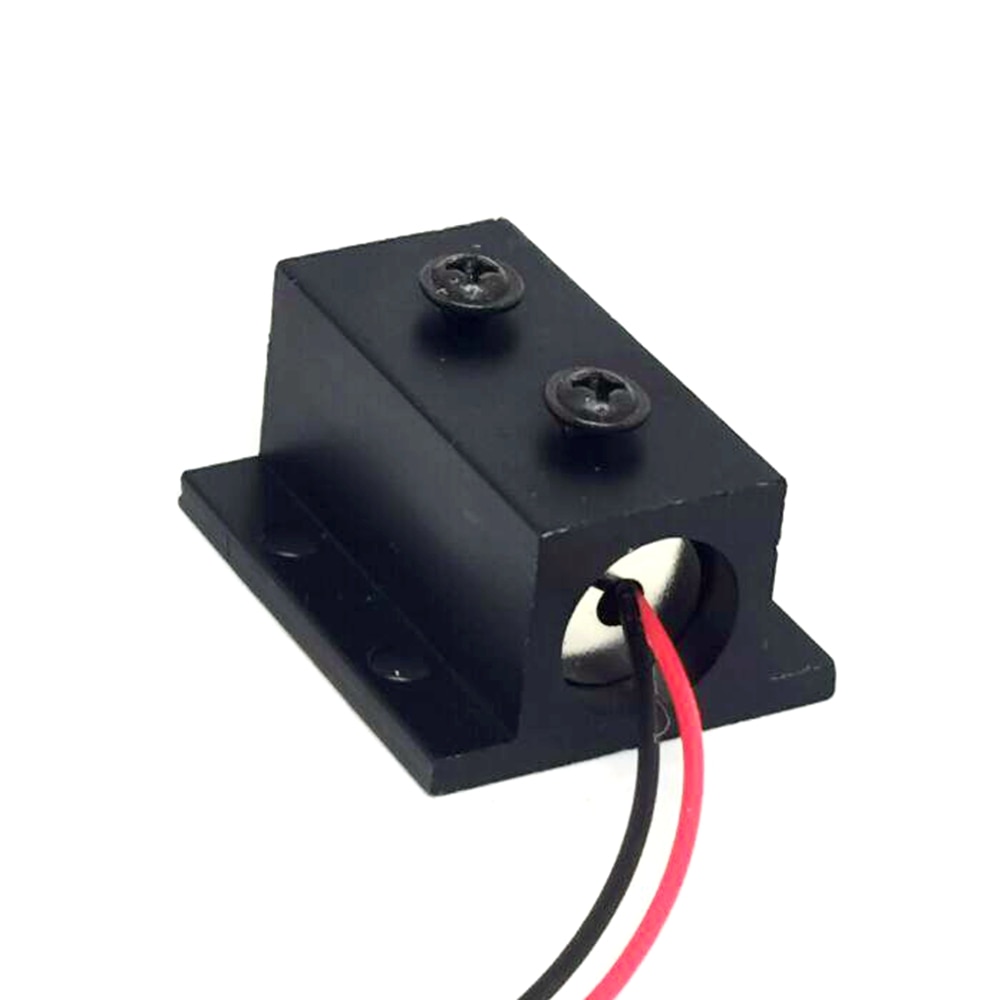 Dot Line Cross Red Lights 650nm 10mw Laser Diode Module 12x30mm Focusable Point Head 3V-5V w Heatsink Holder - Image 3