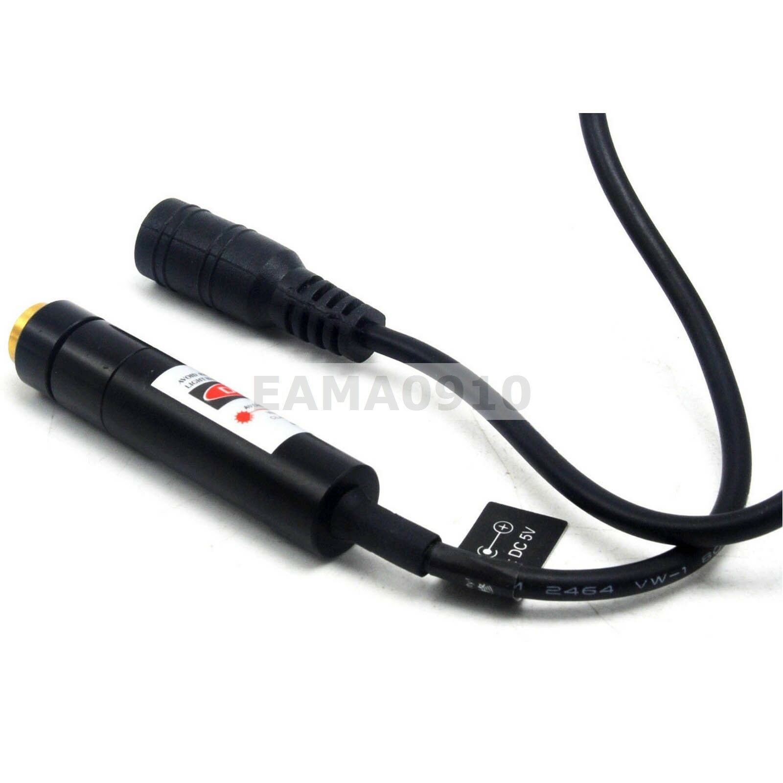 Dot Locator Focusable 650nm 80mW DC5V 12x55mm Red Laser Diode Module w/ Adapter - Image 4