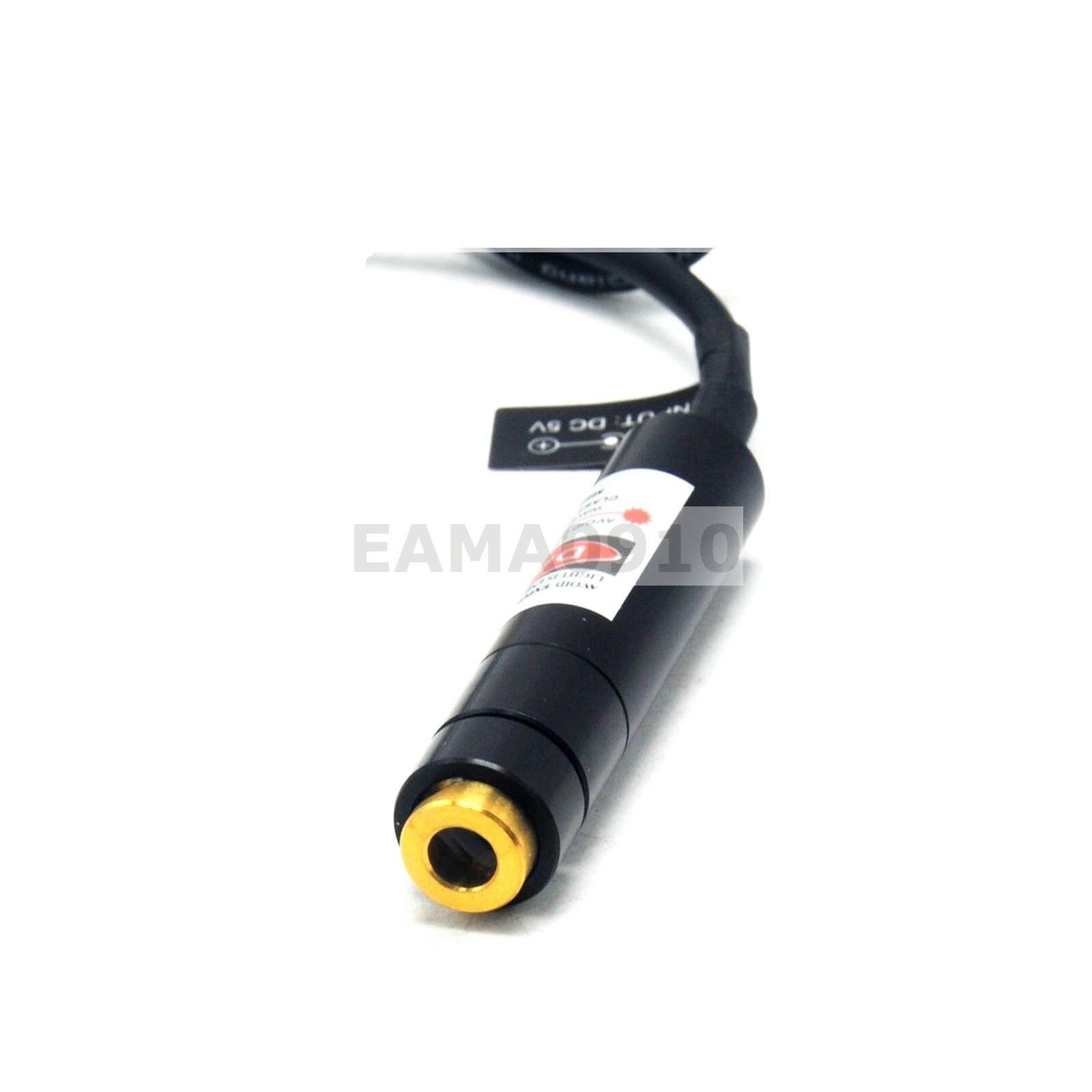 Dot Locator Focusable 650nm 80mW DC5V 12x55mm Red Laser Diode Module w/ Adapter - Image 5