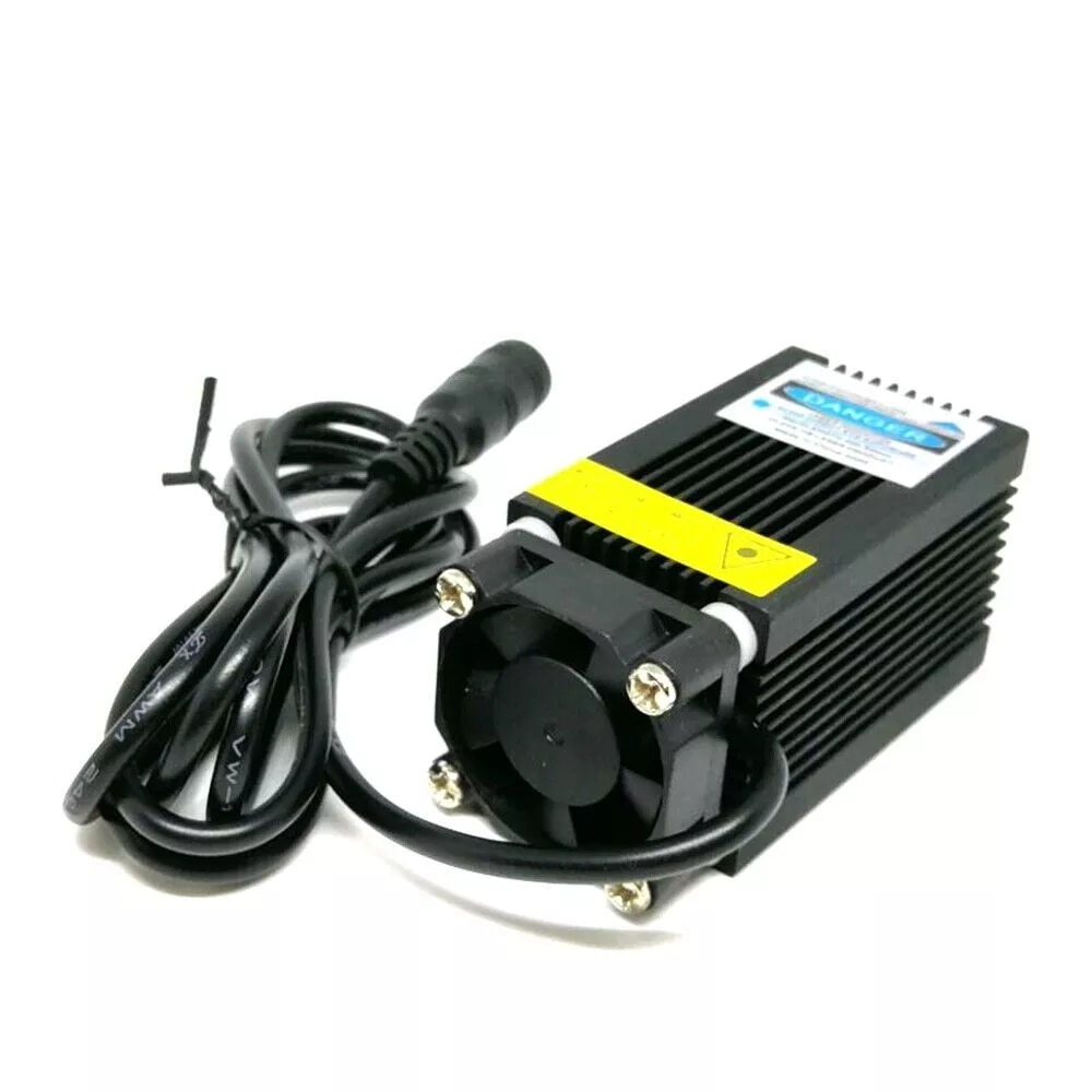 Dot Module Focusable 450nm 1W Blue Laser 1000mW Diodes 12V Power Locator Holder - Image 3