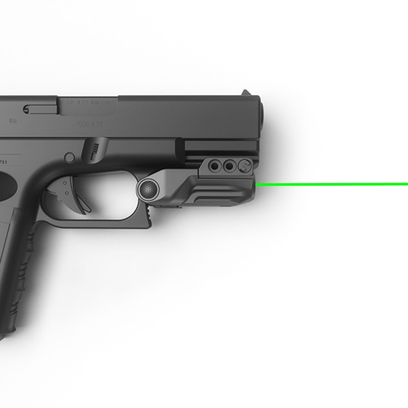 Drop shipping Smart Sensor Switch mira laser para pistola Rechargeable Self Defense Glock laser Green - Image 5