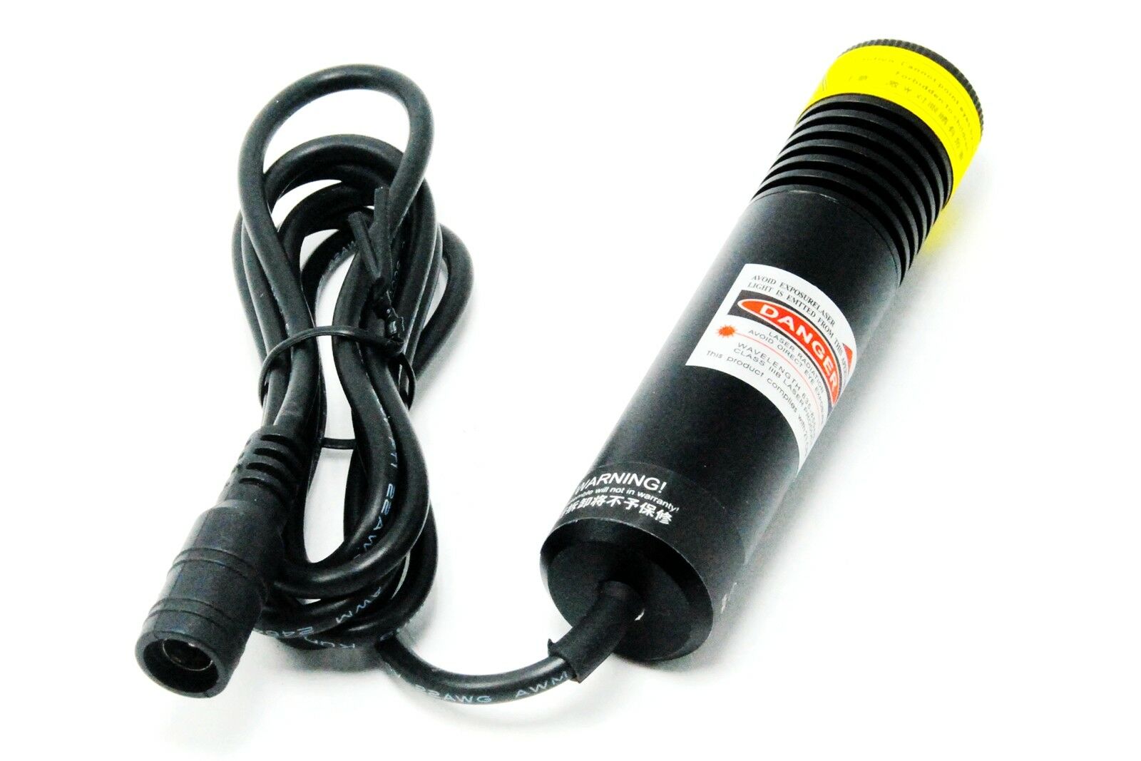Dustproof 650nm 200mW 5V Red Laser DOT Module Locator w/Adapter Holder 22x100mm - Image 3