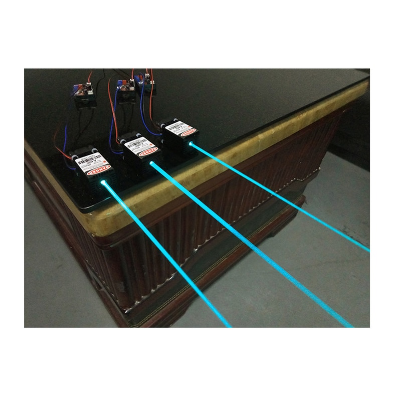 Dyue Laser Diode 60mW blue laser module 488nm laser head LD with driver for medical and stage laser light - Image 2