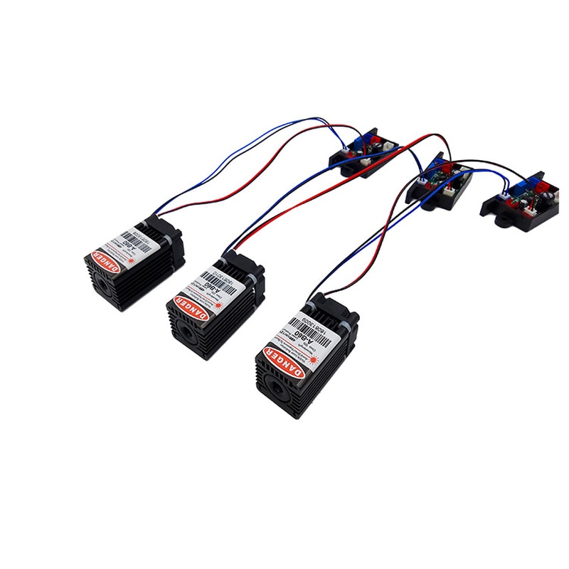 Dyue Laser Diode 60mW blue laser module 488nm laser head LD with driver for medical and stage laser light