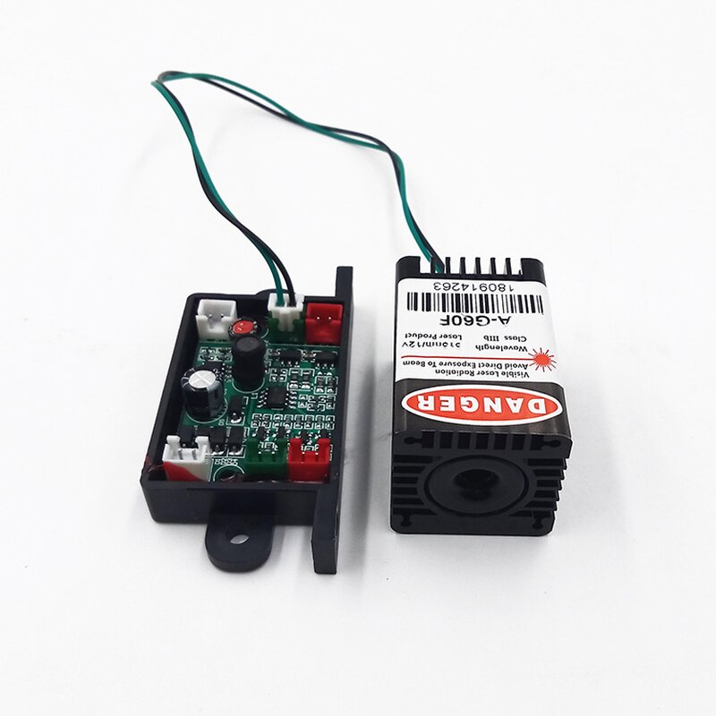 Dyue laser Diode 100mW laser module 505nm green laser light with driver board for DIY stage laser projector - Image 2
