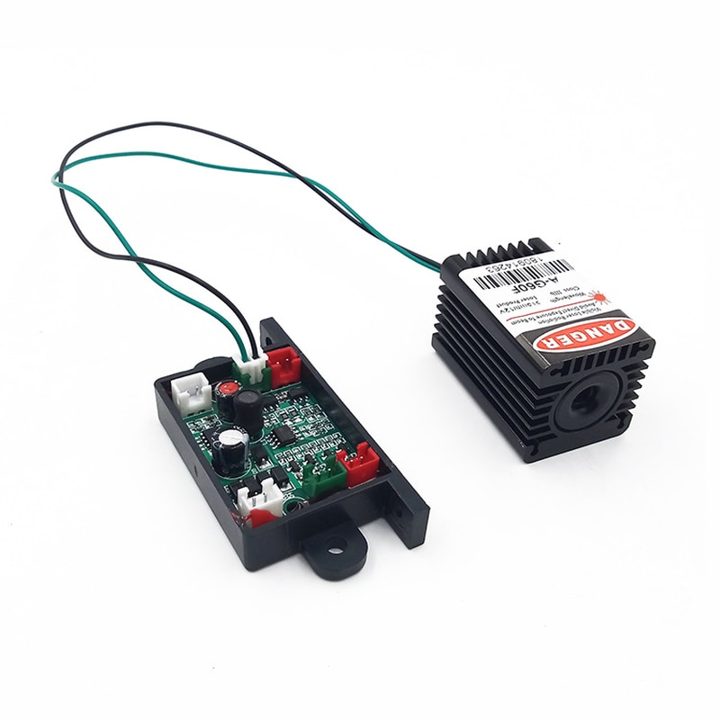 Dyue laser Diode 100mW laser module 505nm green laser light with driver board for DIY stage laser projector - Image 3