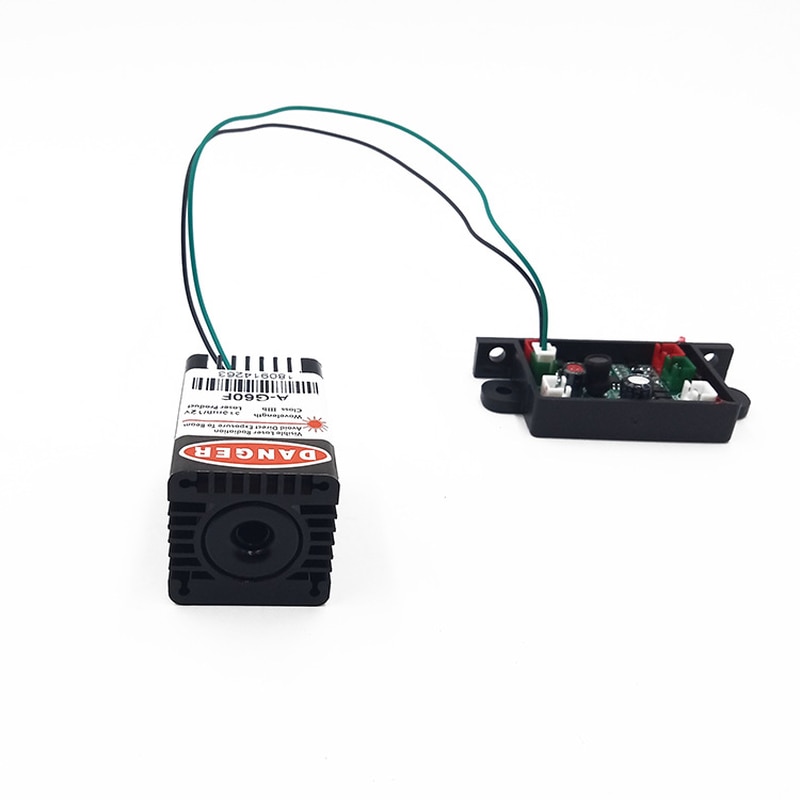 Dyue laser Diode 100mW laser module 505nm green laser light with driver board for DIY stage laser projector
