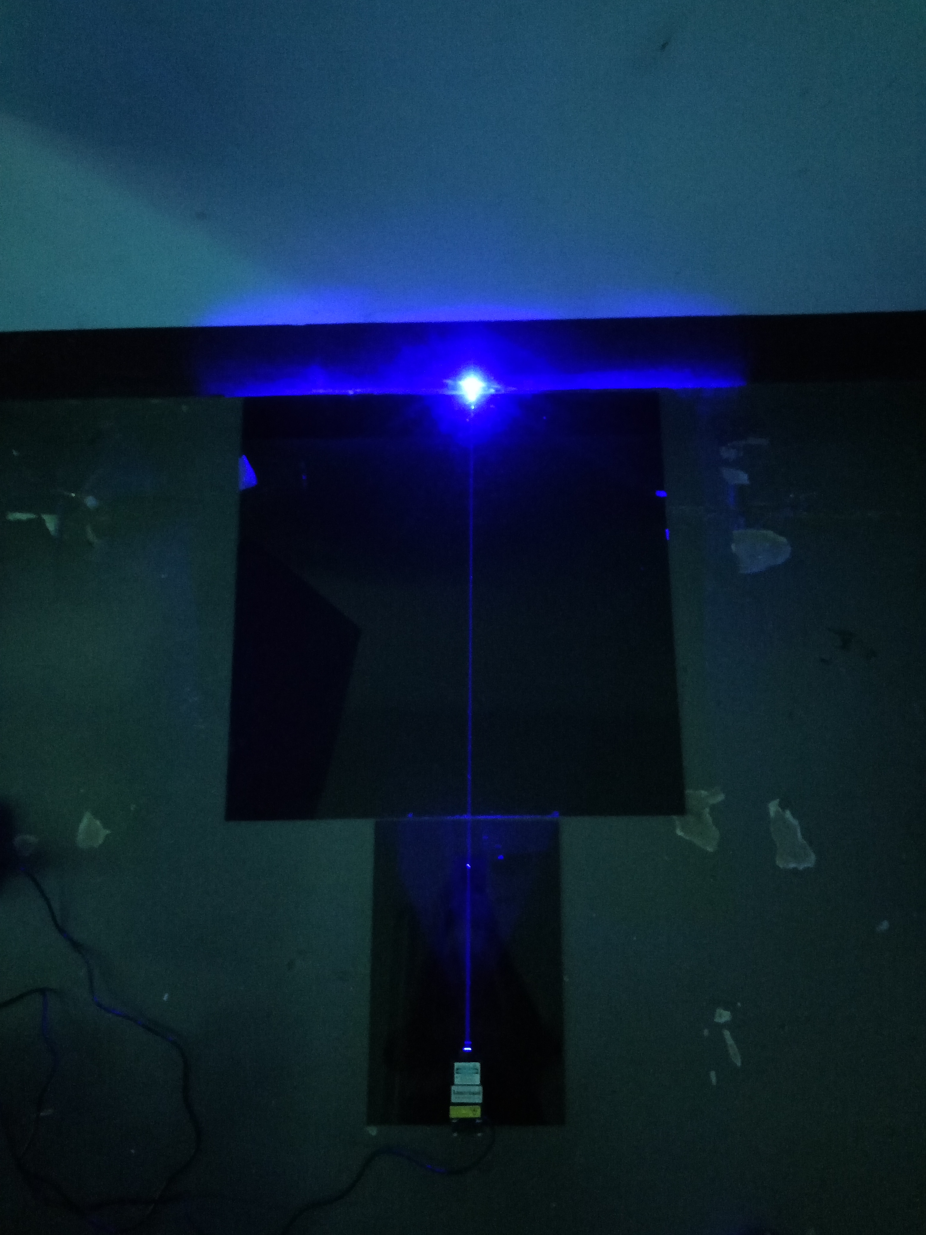 Engraving DIY Focusable 300mW 405nm Violet Blue Laser Diode Module with Fan 12vdc Adapter - Image 5