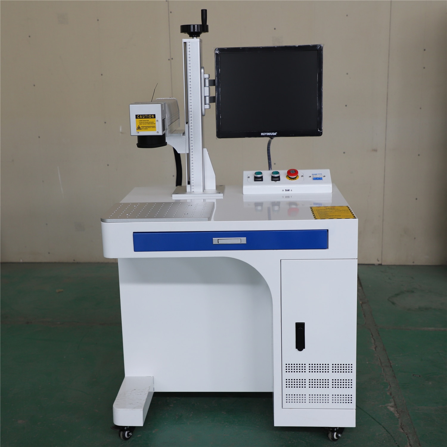 European Quality 150*150mm 20w 30w 50w Metal Laser Marking Machine EZCAD Software Laser Engraving Machine For Aluminum