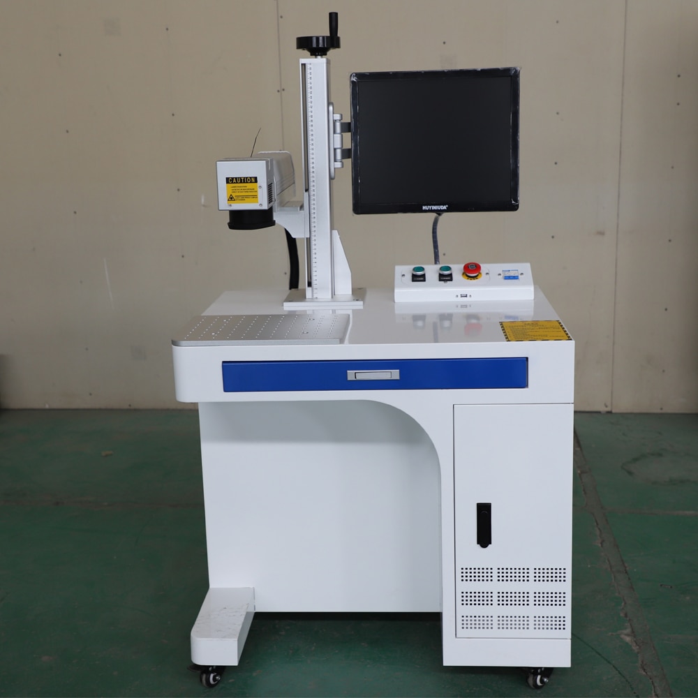 Factory Direct 20W Raycus Fiber Laser Metal Marking Machine Engraving Machine For Aluminum Gold Silver And Copper Engraving