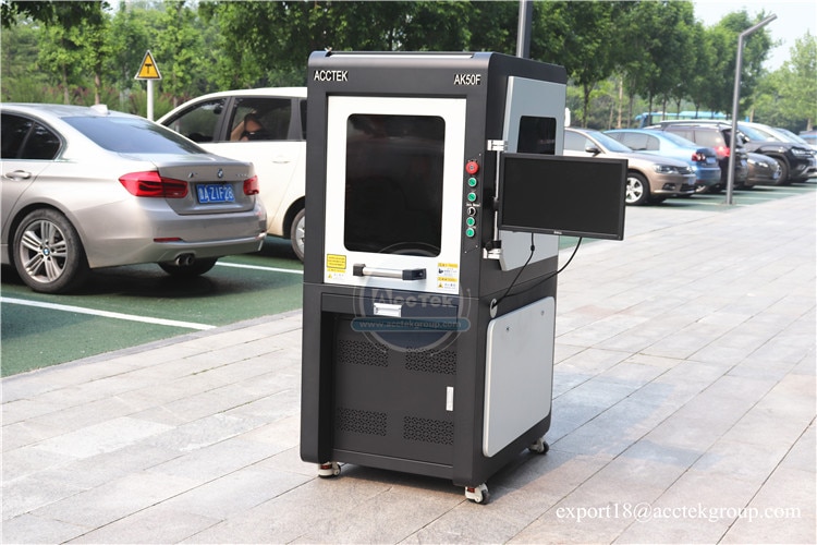 Factory Price Raycus 20W 30W 50W 100W Fiber Laser Marking Machine for Metal Sheet - Image 2