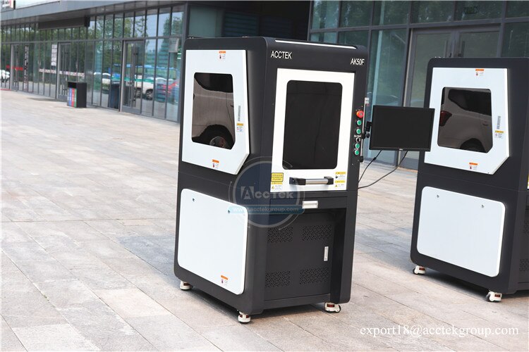 Factory Price Raycus 20W 30W 50W 100W Fiber Laser Marking Machine for Metal Sheet - Image 3