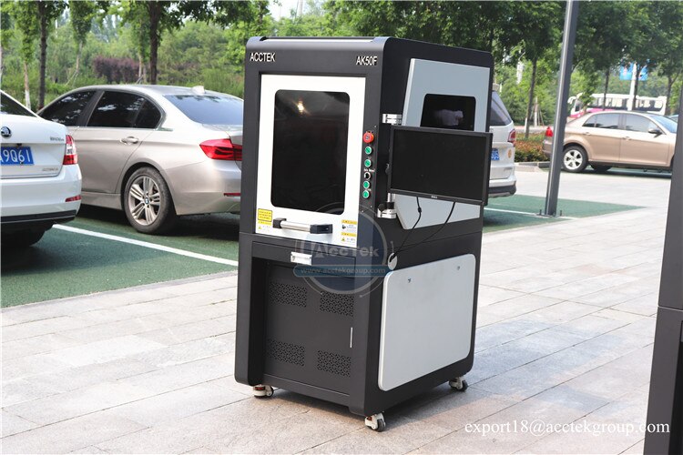 Factory Price Raycus 20W 30W 50W 100W Fiber Laser Marking Machine for Metal Sheet - Image 5