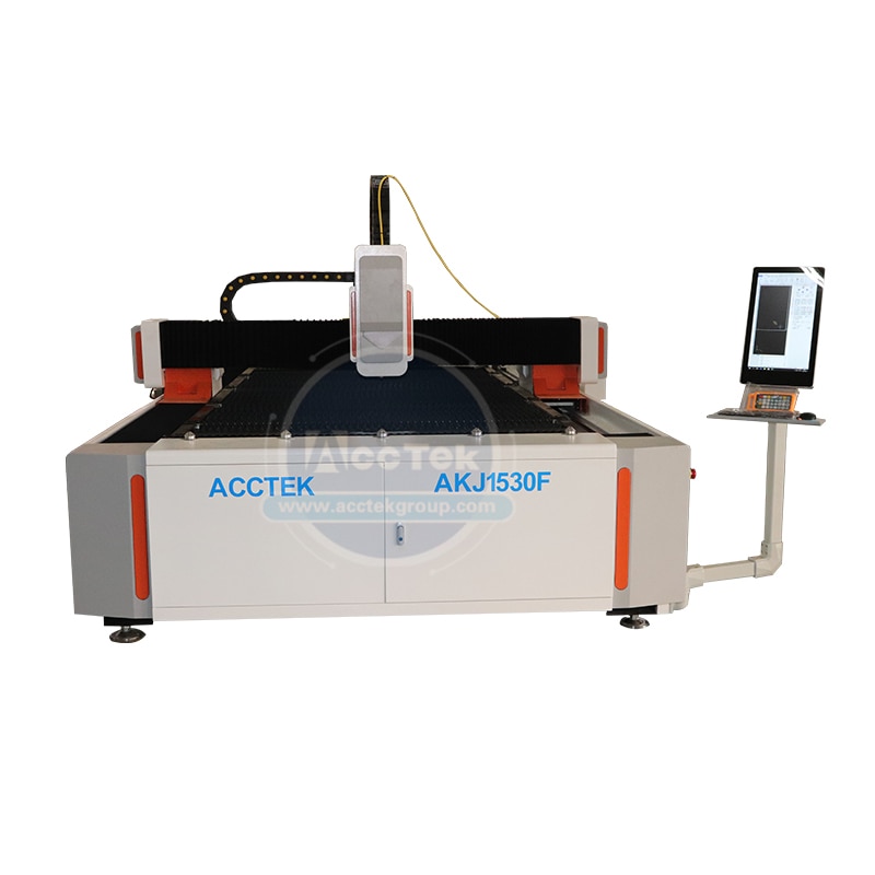Factory Supply 1000w Fiber 1530 Steel Laser Cutting Machine Laser Cutter CNC AKJ1530F2 - Image 2