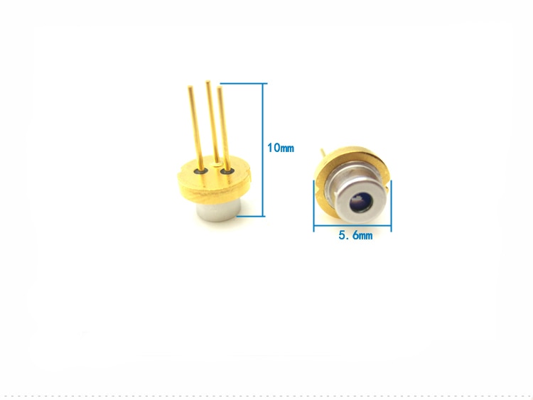 Fast Free Ship 5pcs/lot Laser Diode laser Tube Infrared LD Original and New 5.6*10mm 780nm 100mw lasing diode