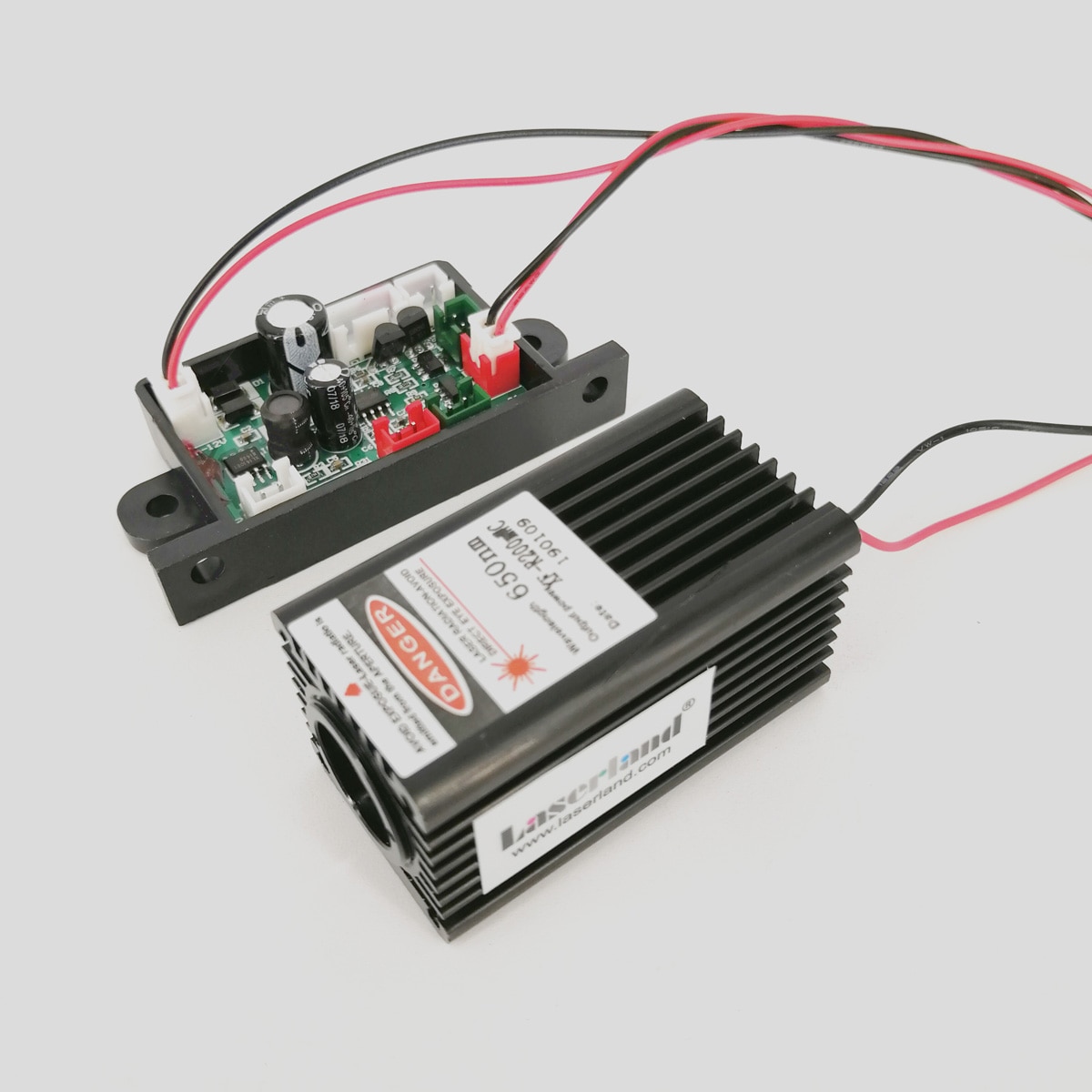 Fat beam Focusable 200mW 650nm Red Dot Laser Diode Module TTL Continuous Working - Image 2