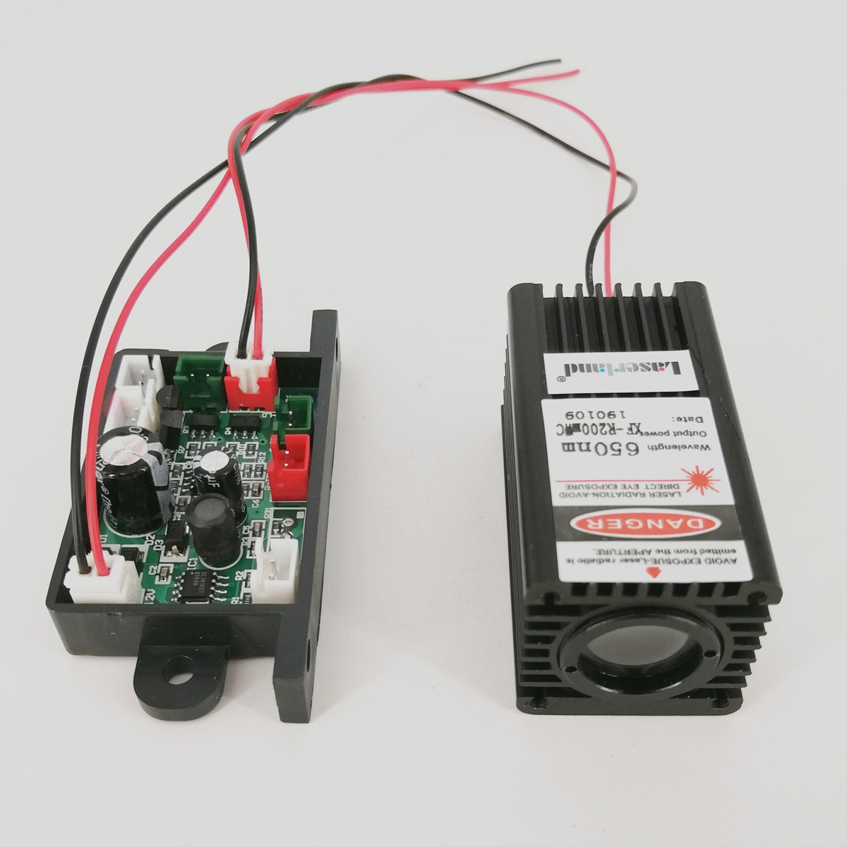 Fat beam Focusable 200mW 650nm Red Dot Laser Diode Module TTL Continuous Working - Image 3