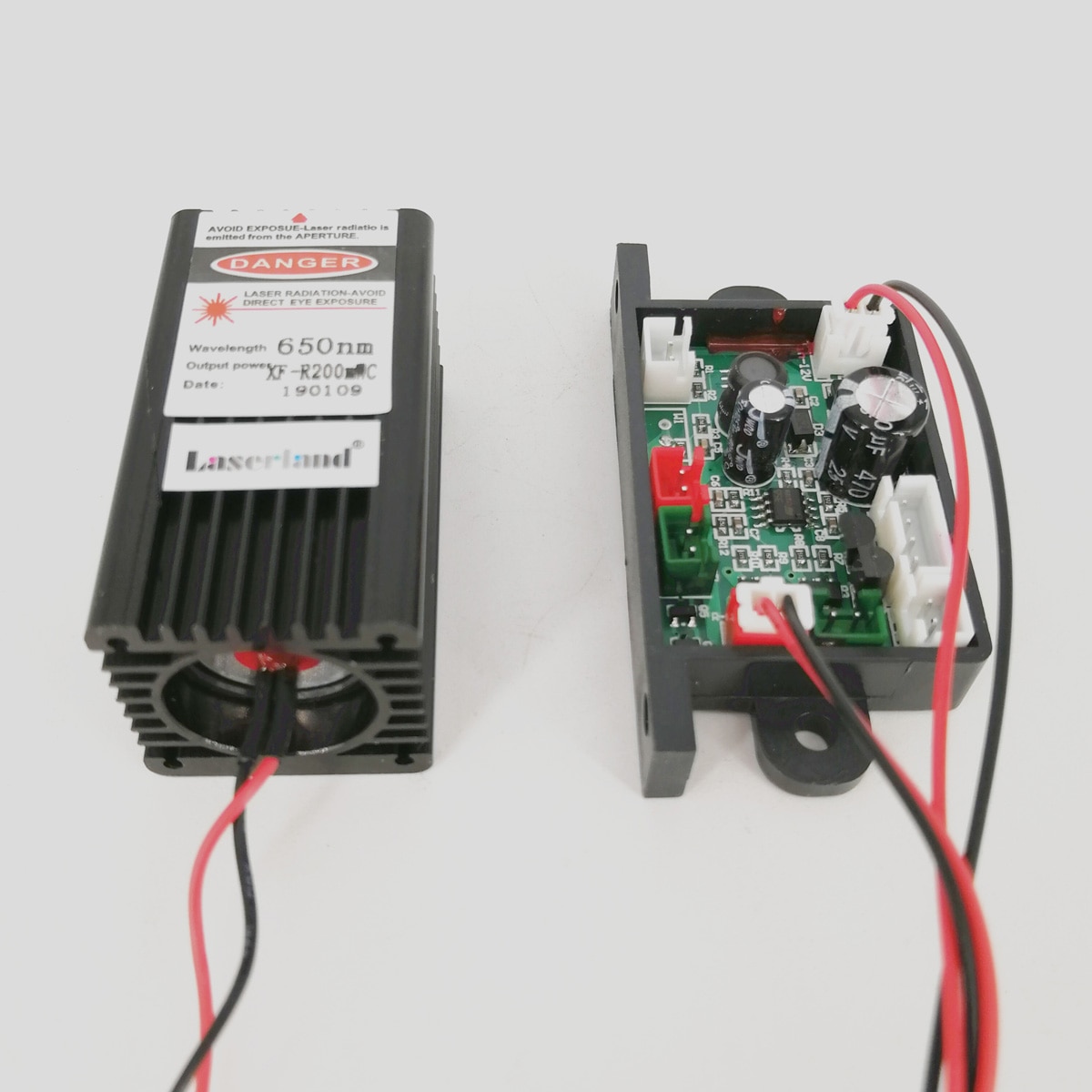 Fat beam Focusable 200mW 650nm Red Dot Laser Diode Module TTL Continuous Working - Image 4