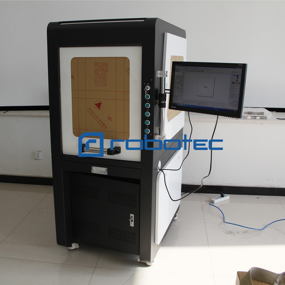 Fiber Laser Marking Machine Raycus JPT Laser Source Metal Stainless Steel 20W 30W 50W Engraver Machine With Protect Cover - Image 3