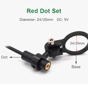 Fireray Diode Module Red Dot Set Positioning DC 5V for DIY Co2 Laser Engraving Cutting Head
