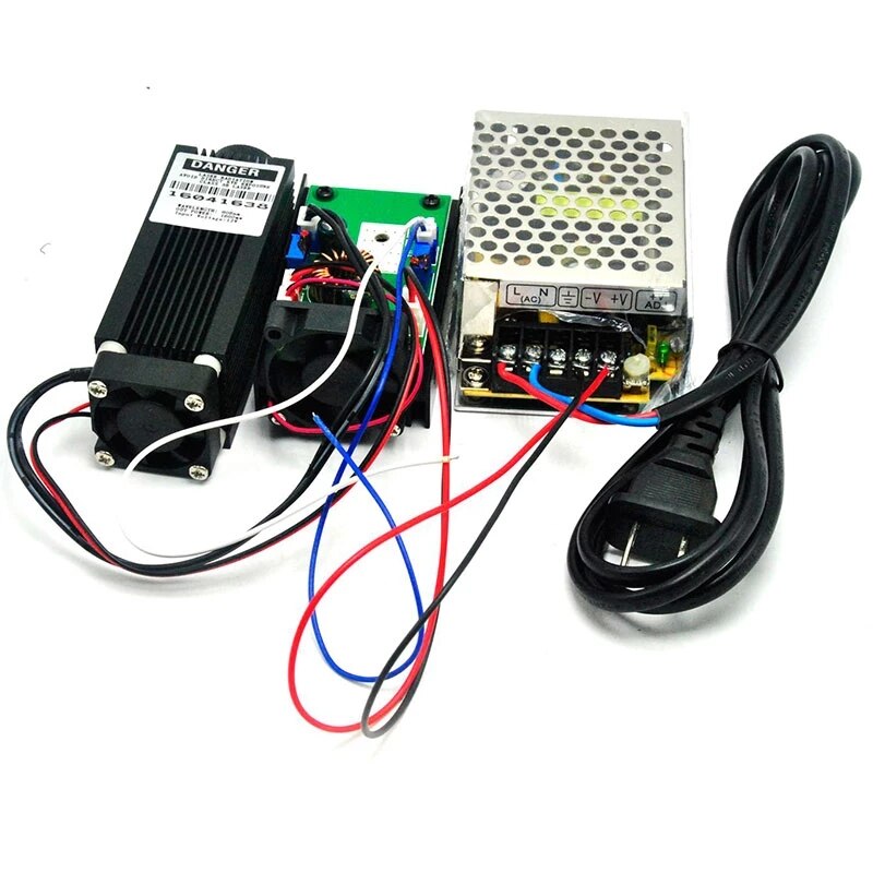 Focusable 1600mW 980nm Infrared Focus Dot Laser Module w TTL & 12V Power Supply - Image 2