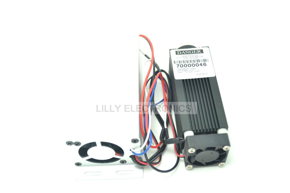 Focusable 4.0W 808nm Infrared Laser Diode Module 12V DIY Lab High Quality