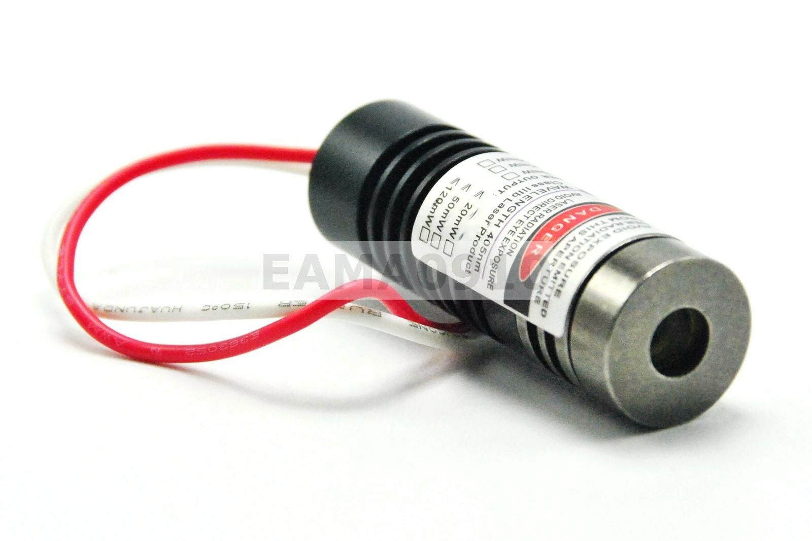 Focusable 405nm 100mW Violet/Blue Laser Line Module13x42mm w/ Heatsink Holder - Image 2