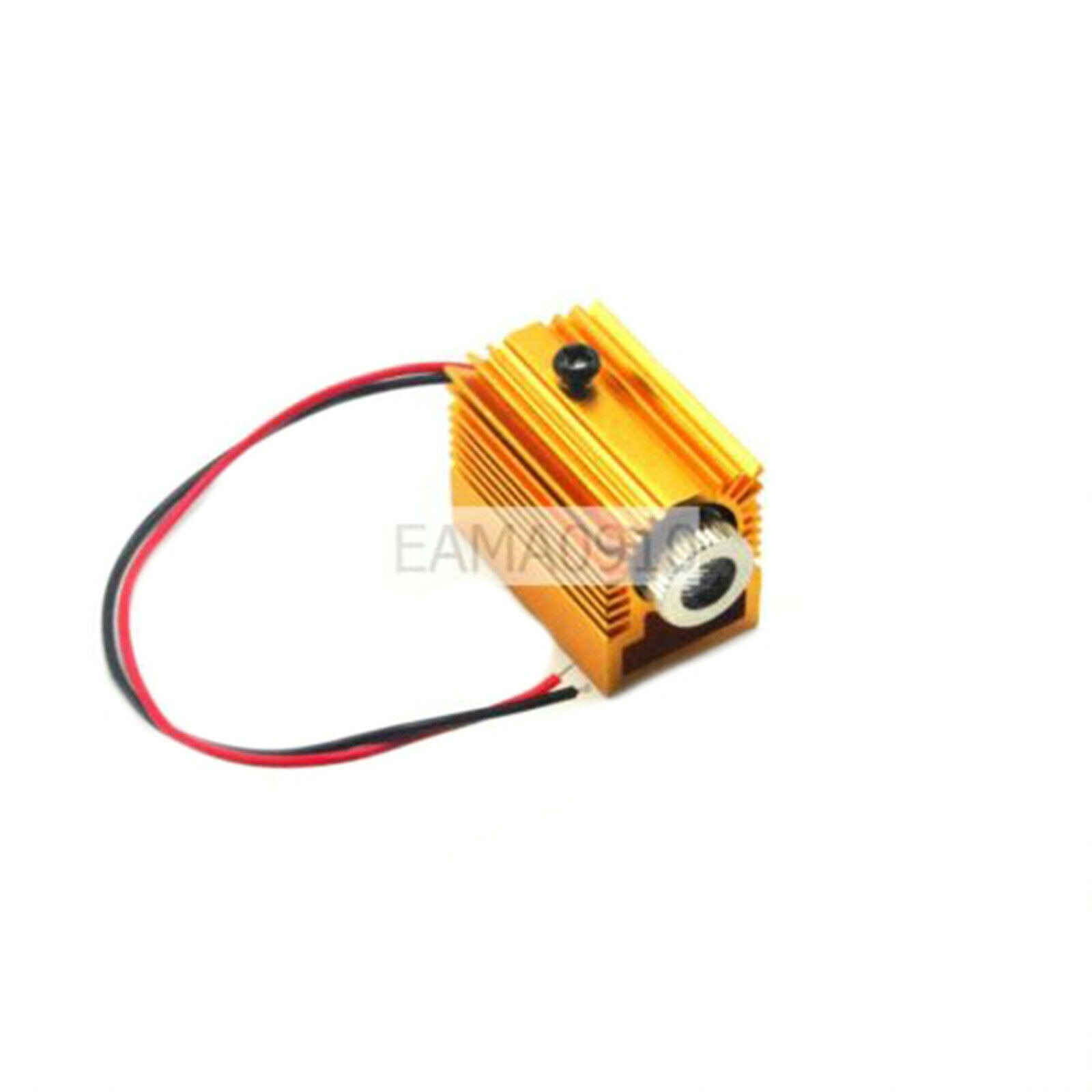 Focusable 405nm 50mW Violet/Blue Diode Cross Laser Module w/Golden Heatsink Cool - Image 2