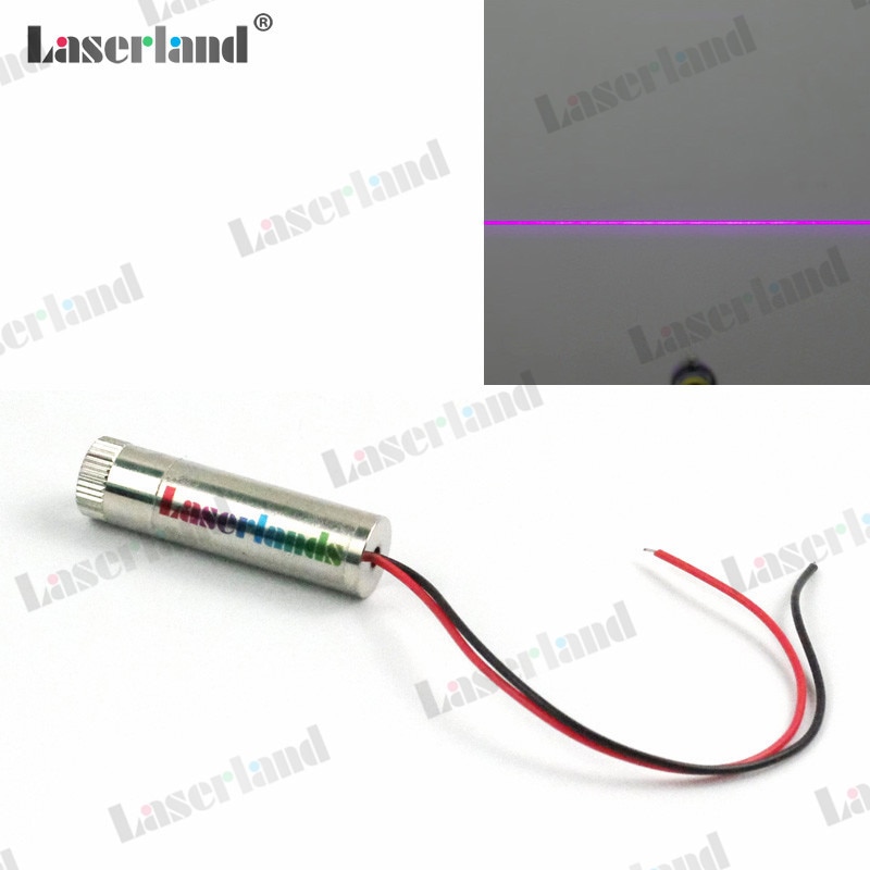 Focusable 50mW 405nm Blue Violet Purple Laser Line Diode Module LD in
