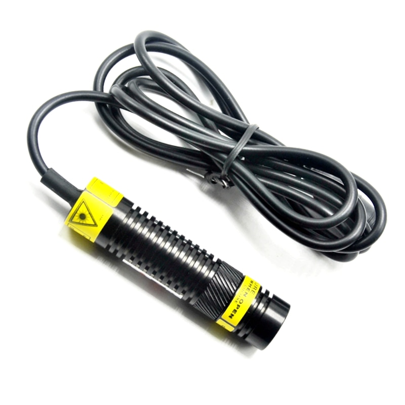 Focusable 648nm 650nm 100mW Red Laser Diode Module 16x68mm Cross Shape with 5V Adapter - Image 4