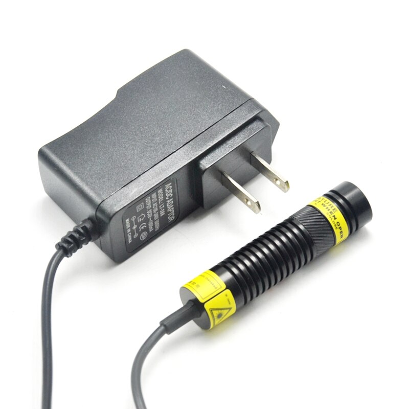 Focusable 648nm 650nm 100mW Red Laser Diode Module 16x68mm Cross Shape with 5V Adapter - Image 5