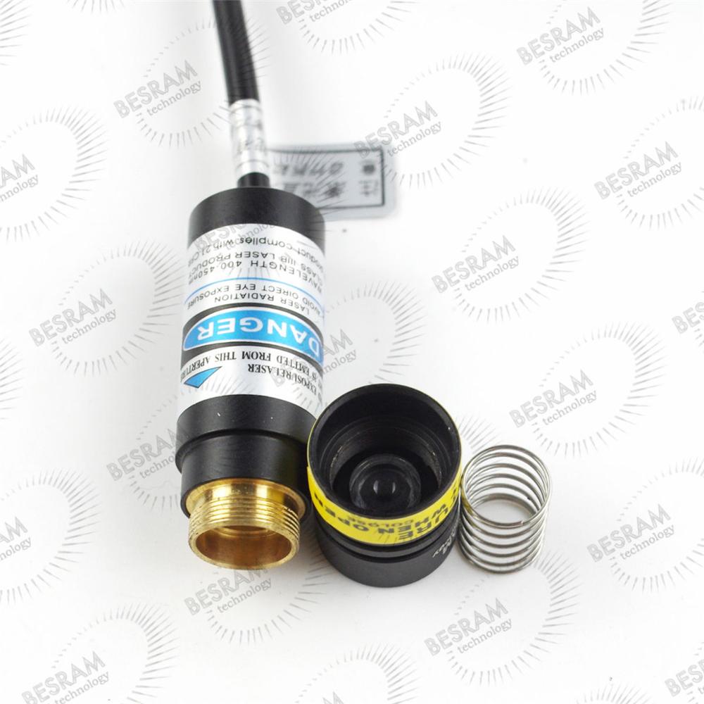Focusable 648nm 650nm 200mW Red Laser Diode Cross Module w/ Adapter 14X45mm - Image 3