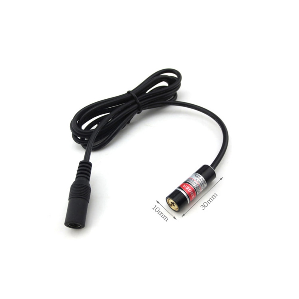 Focusable 650nm 5mW 10*30mm DOT Red Laser Module 10mm LED LD Module Long time Working - Image 2