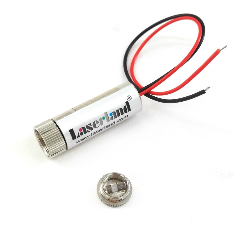 Focusable 650nm 5mW Red Laser Diode Module High Quality Line 3-5VDC 110 degree Cylinder Glass Lens - Image 2