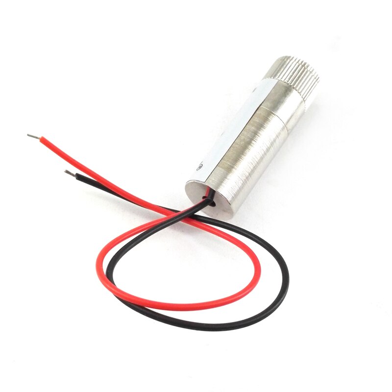 Focusable 650nm 5mW Red Laser Diode Module High Quality Line 3-5VDC 110 degree Cylinder Glass Lens - Image 4