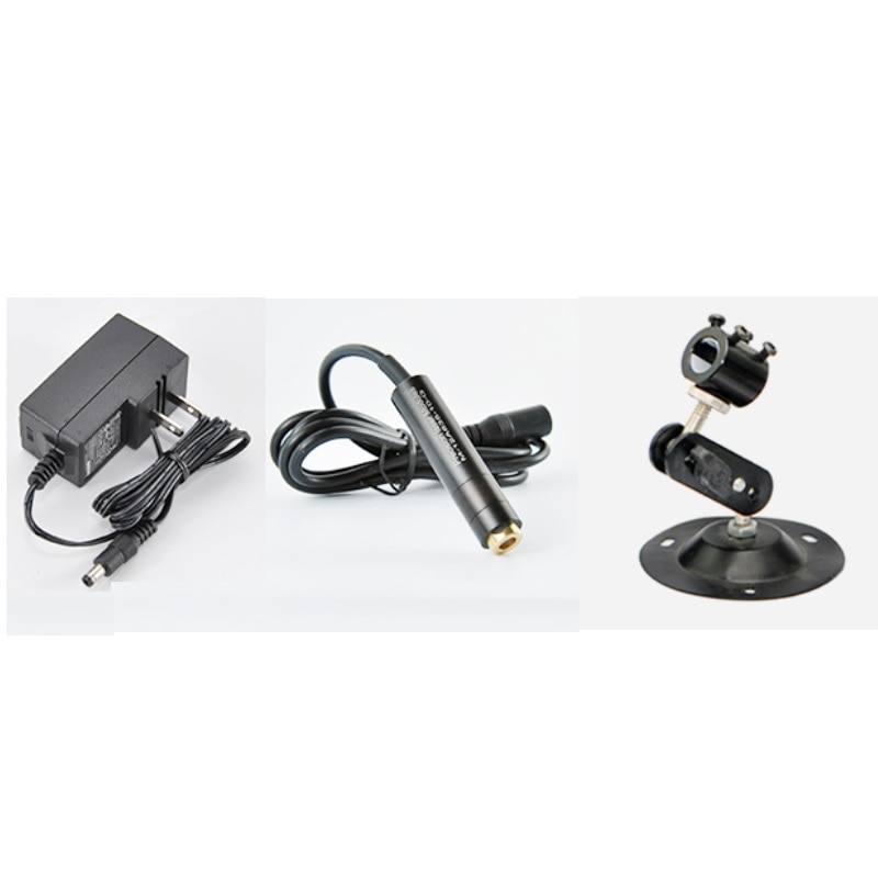 Focusable 650nm 5mw/10mw/20mw/50mw/80mw Red Laser Diode With 5V Power Adapter And All-Round Holder - Image 3