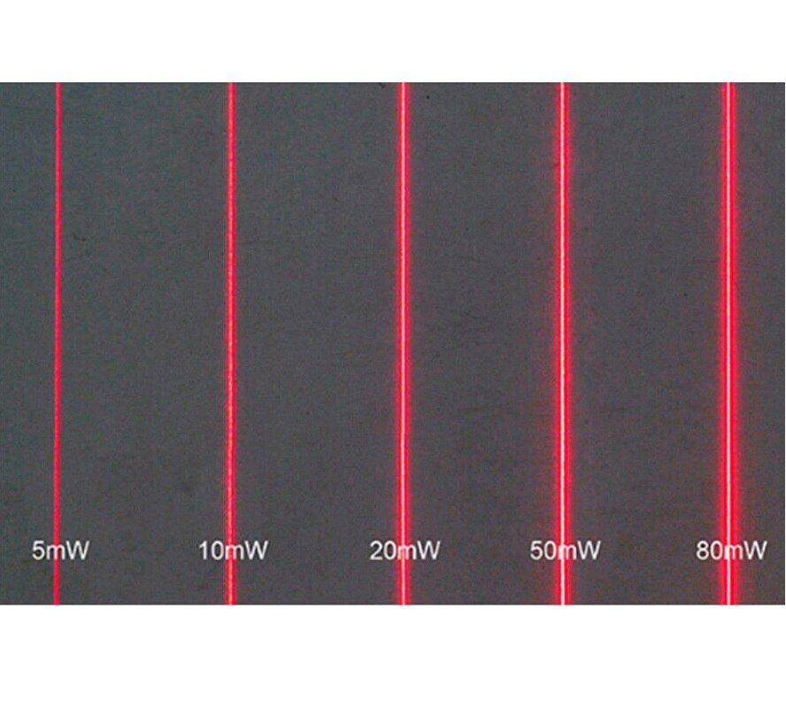 Focusable 650nm 5mw/10mw/20mw/50mw/80mw Red Laser Diode With 5V Power Adapter And All-Round Holder - Image 4