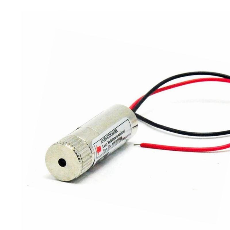 Focusable 650nm 5mw Red Laser Diode Module Line Shape with Glass Lens 12x40mm - Image 2