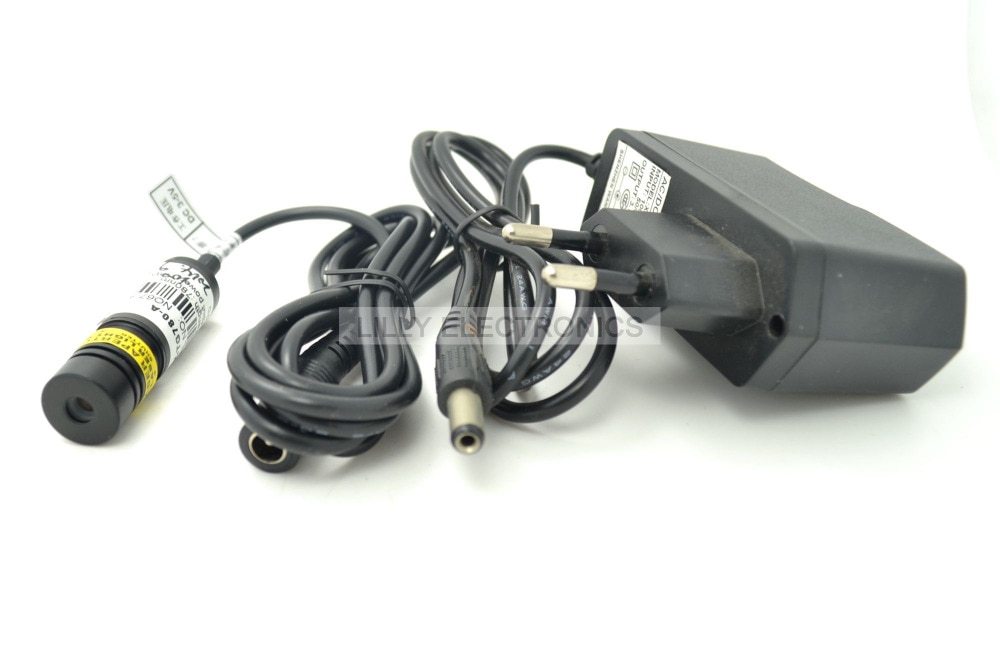 Focusable 780nm 100MW IR Infrared Laser Diode Module Laser Cross 14.5x45mm and Power Adapter and Mount Holder - Image 3