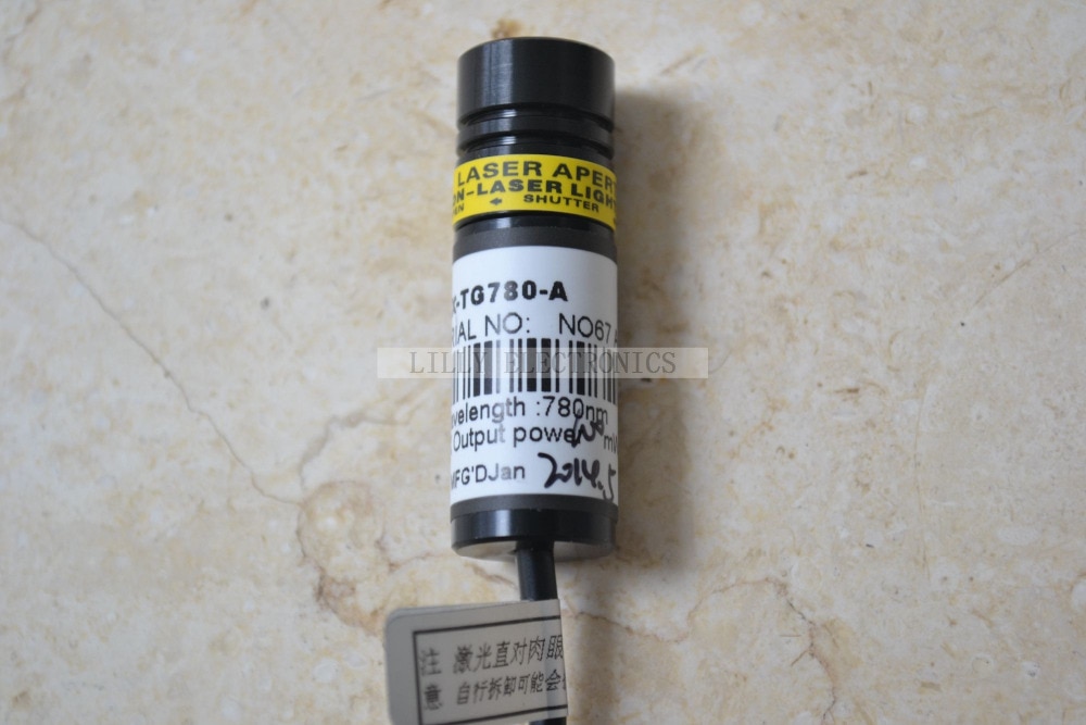 Focusable 780nm 100MW IR Infrared Laser Diode Module Laser Line 14.5x45mm - Image 2