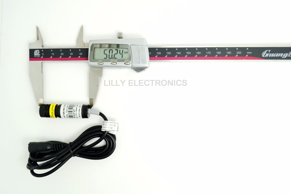 Focusable 780nm 100MW IR Infrared Laser cross 14.5x45mm Diode Module Lazer - Image 3