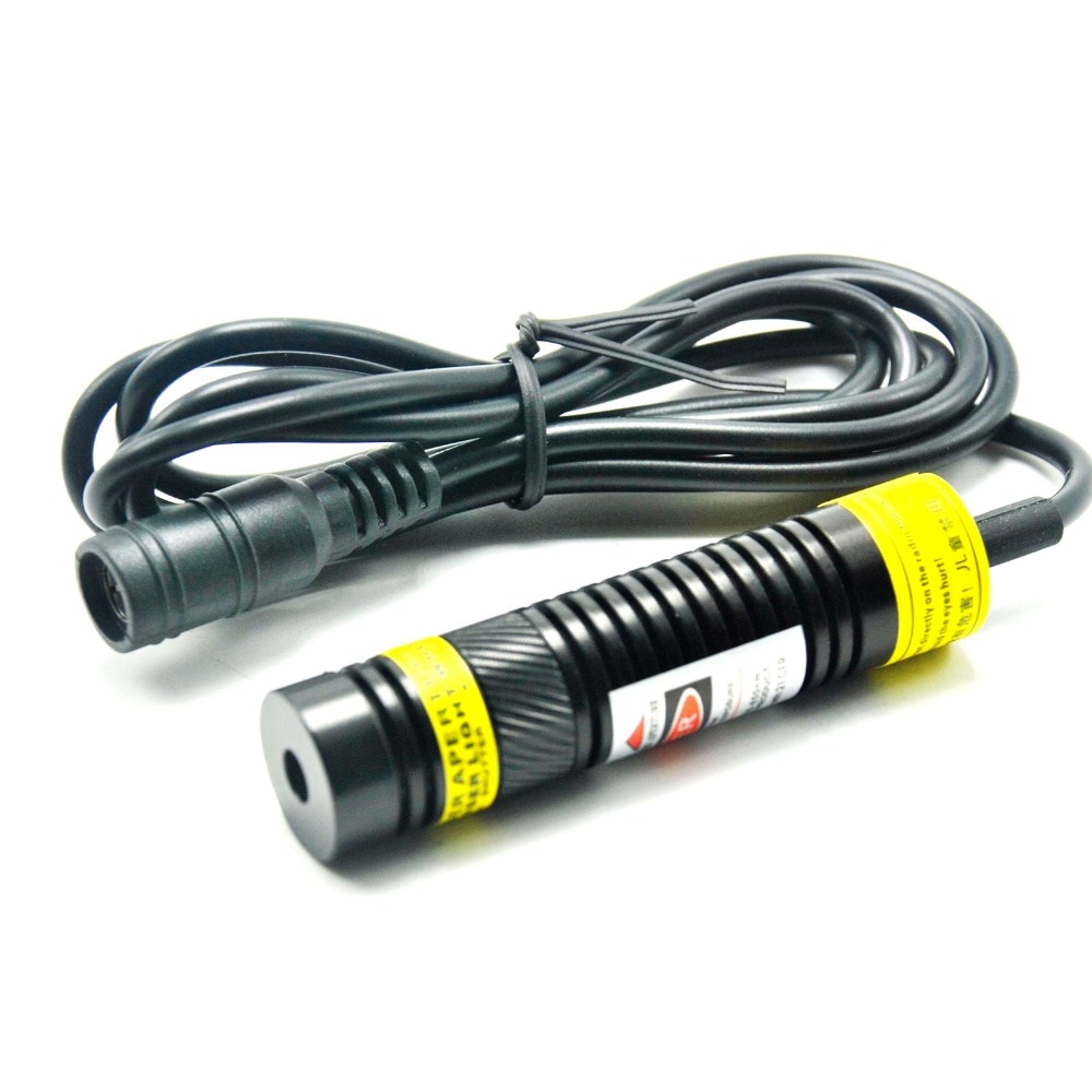 Focusable 780nm 100mW IR Infrared Line Laser Diode Module 16x68mm with K9 Glass Lens and US/EU/UK/AU 5V 1A Adapter - Image 2
