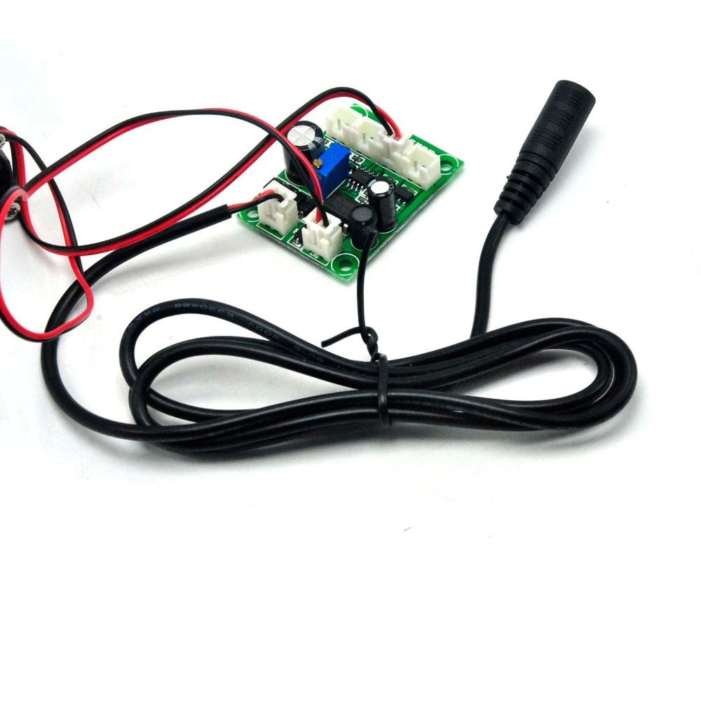 Focusable 808nm 200mW Infrared IR Laser Diode Dot/Line/Cross Module w/ holder and 12V 1A Adapter TTL modulation - Image 3