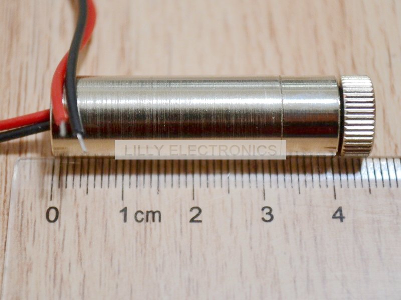 Focusable 808nm 25mW IR Infrared Diode Laser Line Module 12x40mm 3V-5V DIY Lab High Quality High Power - Image 2
